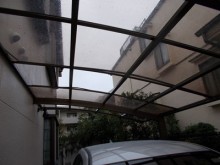 台風で壊れてしまったカーポートの取替工事 台風で壊れてしまったカーポートの取替工事